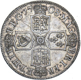 1708 Shilling - Anne British Silver Coin - Very Nice
