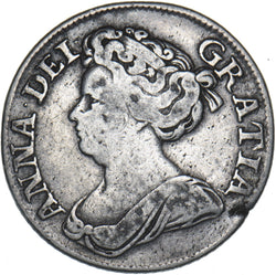 1711 Shilling - Anne British Silver Coin