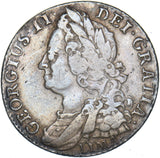 1745 LIMA Shilling - George II British Silver Coin