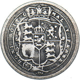 1818 Shilling - George III British Silver Coin