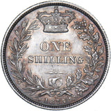 1875 Shilling (Die no. 3) - Victoria British Silver Coin - Very Nice