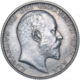1902 Matt Proof Shilling - Edward VII British Silver Coin - Superb