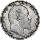 1903 Shilling - Edward VII British Silver Coin - Nice