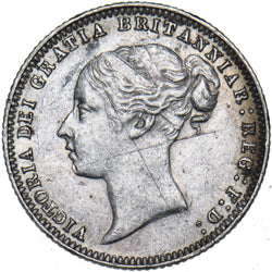 1874 Sixpence - Victoria British Silver Coin