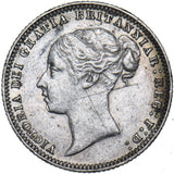 1874 Sixpence - Victoria British Silver Coin