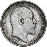1908 Sixpence - Edward VII British Silver Coin
