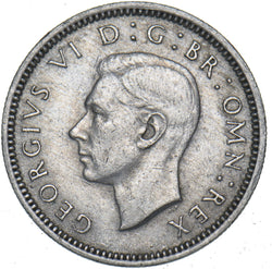 1952 Sixpence - George VI British  Coin - Nice