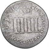 1687 Maundy Fourpence (7 Over 6) - James II British Silver Coin
