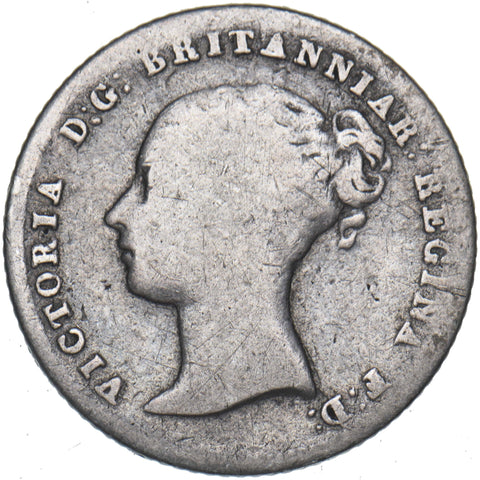 1838 Groat (Fourpence) - Victoria British Silver Coin