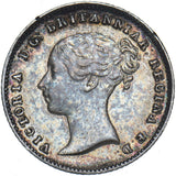 1838 Groat (Fourpence) - Victoria British Silver Coin - Very Nice
