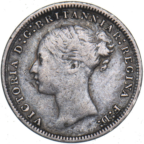 1878 Threepence - Victoria British Silver Coin