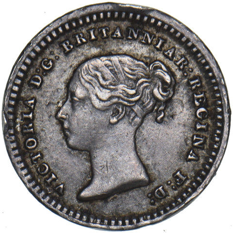 1843 Threehalfpence - Victoria British Silver Coin - Nice