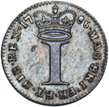 1786 Maundy Penny - George III British Silver Coin - Nice
