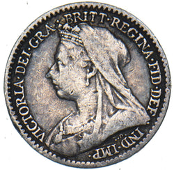1899 Maundy Penny - Victoria British Silver Coin - Nice