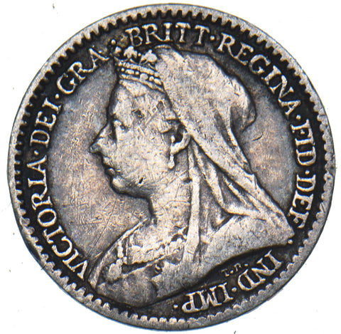1899 Maundy Penny - Victoria British Silver Coin - Nice