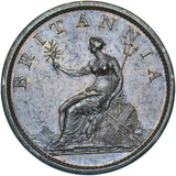 1806 Penny - George III British Copper Coin - Very Nice