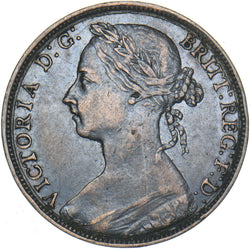 1894 Penny - Victoria British Bronze Coin - Nice