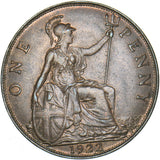 1922 Penny - George V British Bronze Coin - Superb