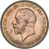 1931 Penny - George V British Bronze Coin - Superb