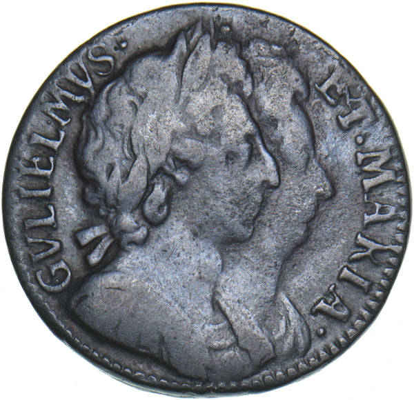 1694 Farthing -   Copper Coin - Nice