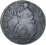 1694 Farthing -   Copper Coin - Nice