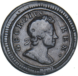 1724 Farthing -   Copper Coin - Nice