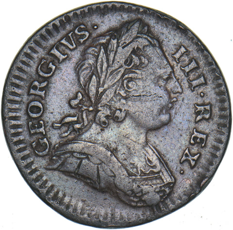 1773 Farthing -   Copper Coin - Nice