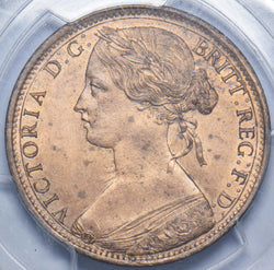 1862 Penny (PCGS MS 64 RB) -   Bronze Coin - Superb