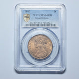 1862 Penny (PCGS MS 64 RB) -   Bronze Coin - Superb
