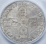 1700 Shilling (CGS 82) - William III British Silver Coin - Superb
