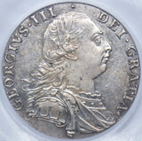 1787 Shilling (CGS AU 75) - George III British Silver Coin - Very Nice