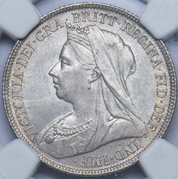 1894 Shilling (NGC MS 64) - Victoria British Silver Coin - Superb