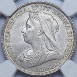 1894 Shilling (NGC MS 64) - Victoria British Silver Coin - Superb