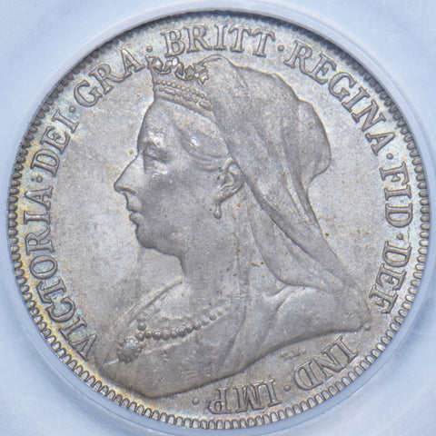 1897 Shilling (CGS UNC 82) - Victoria British Silver Coin - Superb