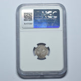 1845 Threepence (NGC MS 64) - Victoria British Silver Coin - Superb