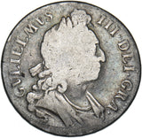 1696 Crown - William III British Silver Coin