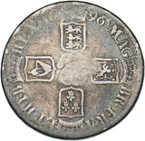 1696 Crown - William III British Silver Coin