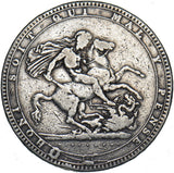 1819 LIX Crown - George III British Silver Coin