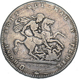 1820 Crown - George III British Silver Coin