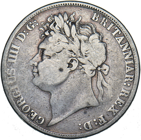 1821 Crown - George IV British Silver Coin