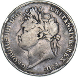 1821 Crown - George IV British Silver Coin
