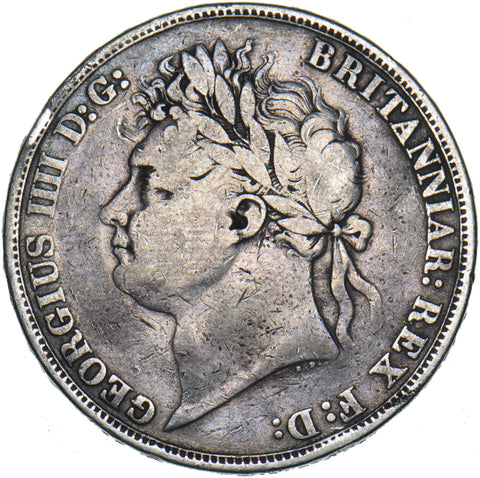 1821 Crown - George IV British Silver Coin