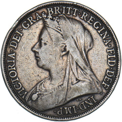 1893 LVI Crown - Victoria British Silver Coin