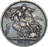 1893 LVI Crown - Victoria British Silver Coin