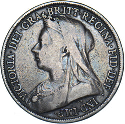 1893 Crown - Victoria British Silver Coin