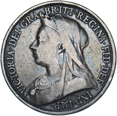1893 Crown - Victoria British Silver Coin