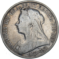 1894 LVIII Crown - Victoria British Silver Coin