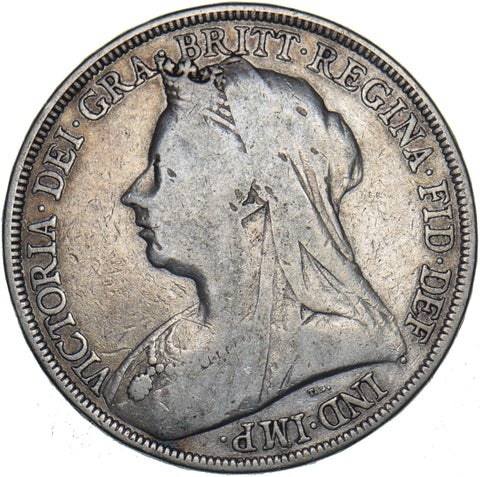 1894 LVIII Crown - Victoria British Silver Coin
