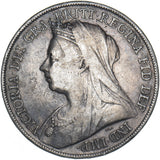 1899 LVIII Crown - Victoria British Silver Coin