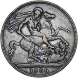 1900 LXIV Crown - Victoria British Silver Coin